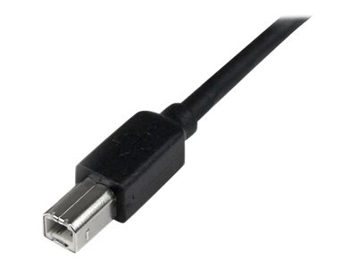 StarTech.com 20m / 65 ft Active USB 2.0 A to B Cable - Long 20 m USB Cable - 20m USB Printer Cable - 1x USB A (M), 1x USB B (M) - Black (USB2HAB65AC) - USB cable - USB Type B (M) to USB (M) - USB 2.0 - 20 m - black - for P/N: ICUSB232D