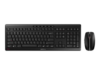 CHERRY STREAM DESKTOP RECHARGE - - black keyboard set - English mouse and