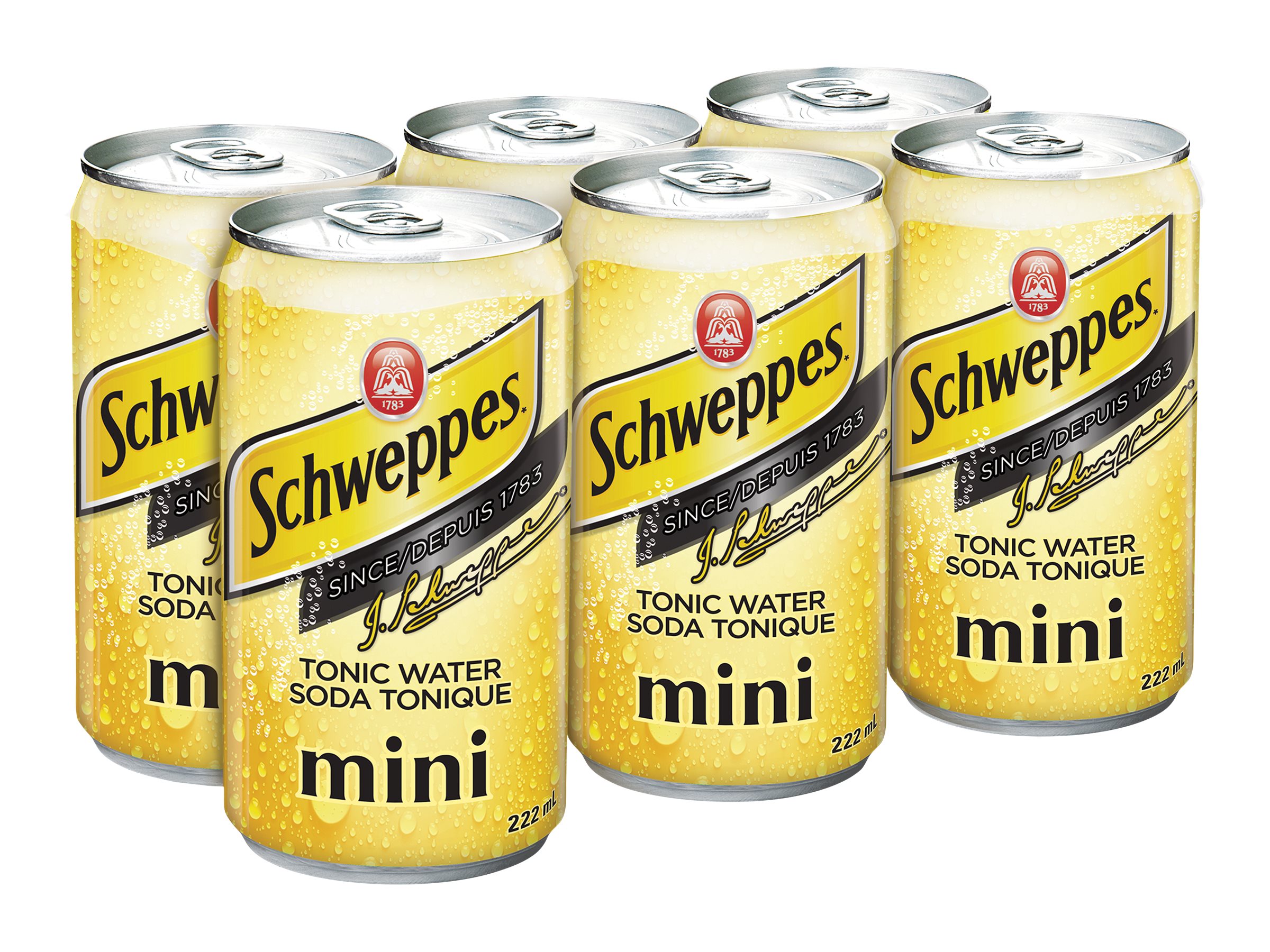 Schweppes Mini Tonic Water - 6x222ml