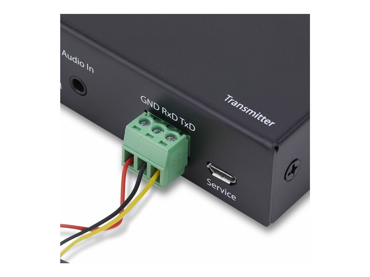 StarTech.com HDMI KVM Extender Over IP Network, 4K 60Hz, Driverless - sada vysílače a přijímače - video/audio/USB extendér - HDMI – foto 9
