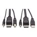 Eaton Tripp Lite Series KVM Cable Kit, 3 in 1