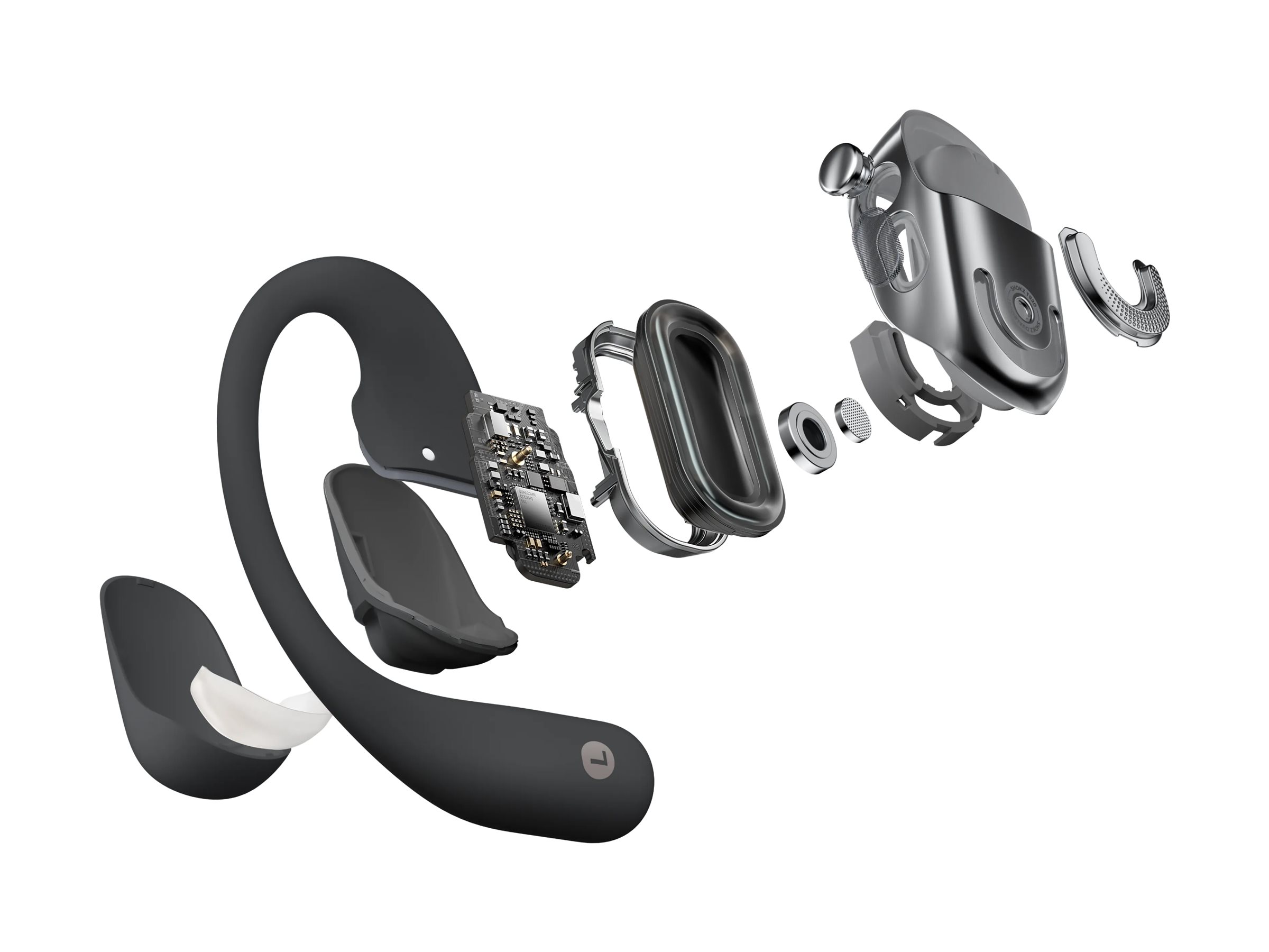 SHOKZ OpenFit 2 True Wireless Earphones - Black - T920-ST-BK