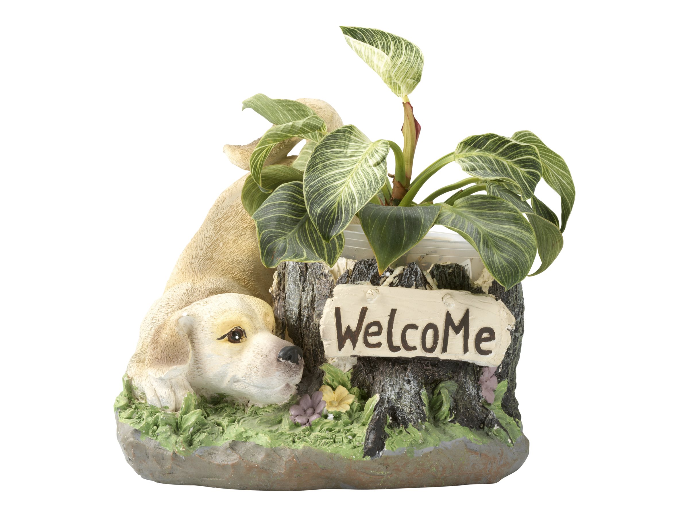 Collection by London Drugs Welcome Dog Planter - 32x31x28cm