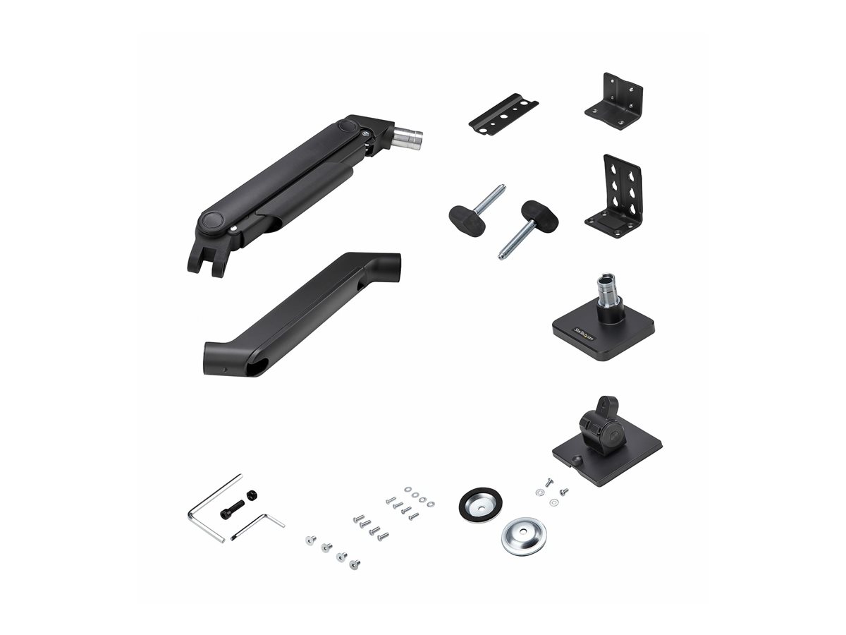 StarTech.com Monitor Desk Mount For 49" Ultrawide Curved Screen, Max 44lb montážní sada - nastavitelná ramena s mechanickou pružinou - pro LCD displej/zahnutý LCD displej - černá – foto 2