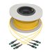 Eaton Tripp Lite Series MTP/MPO (APC) Singlemode Slim Trunk Cable, 24-Strand, 40/100 GbE, 40/100GBASE-PLR4, Plenum, 6mm Dual Jacket, 61 m (200 ft.)