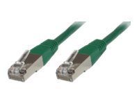 MicroConnect CAT 6 Kabel med folie og kobberfletning (FTP) 3m Netværkskabel Grøn