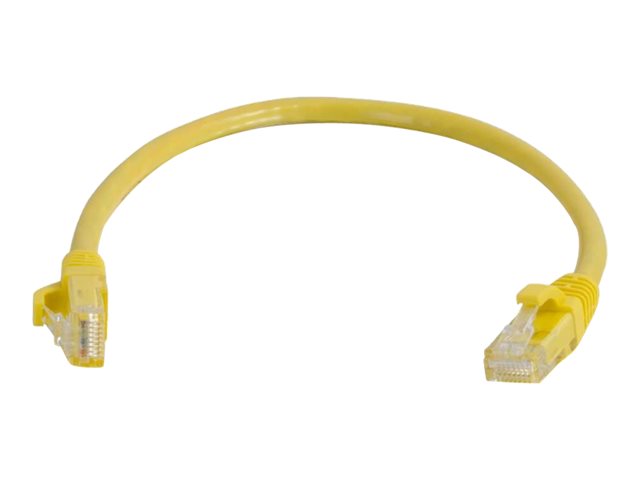 C2G Cat6 Booted Unshielded (UTP) Network Patch Cable - patch kabel - 2 m - žlutá – foto 2