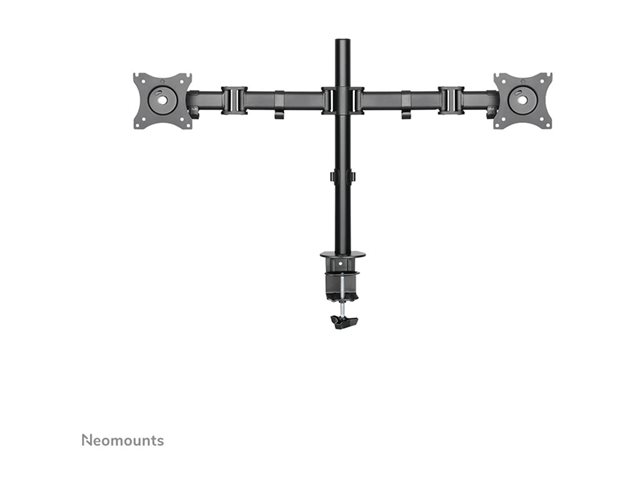 NEOMOUNTS Flat Desk Mount 2 screens Blk