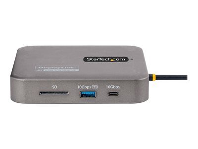 MINI DOCK USB-C 3.2 MALE VERS HDMI/DISPLAY PORT/RJ45/2 USB A/USB C/SD