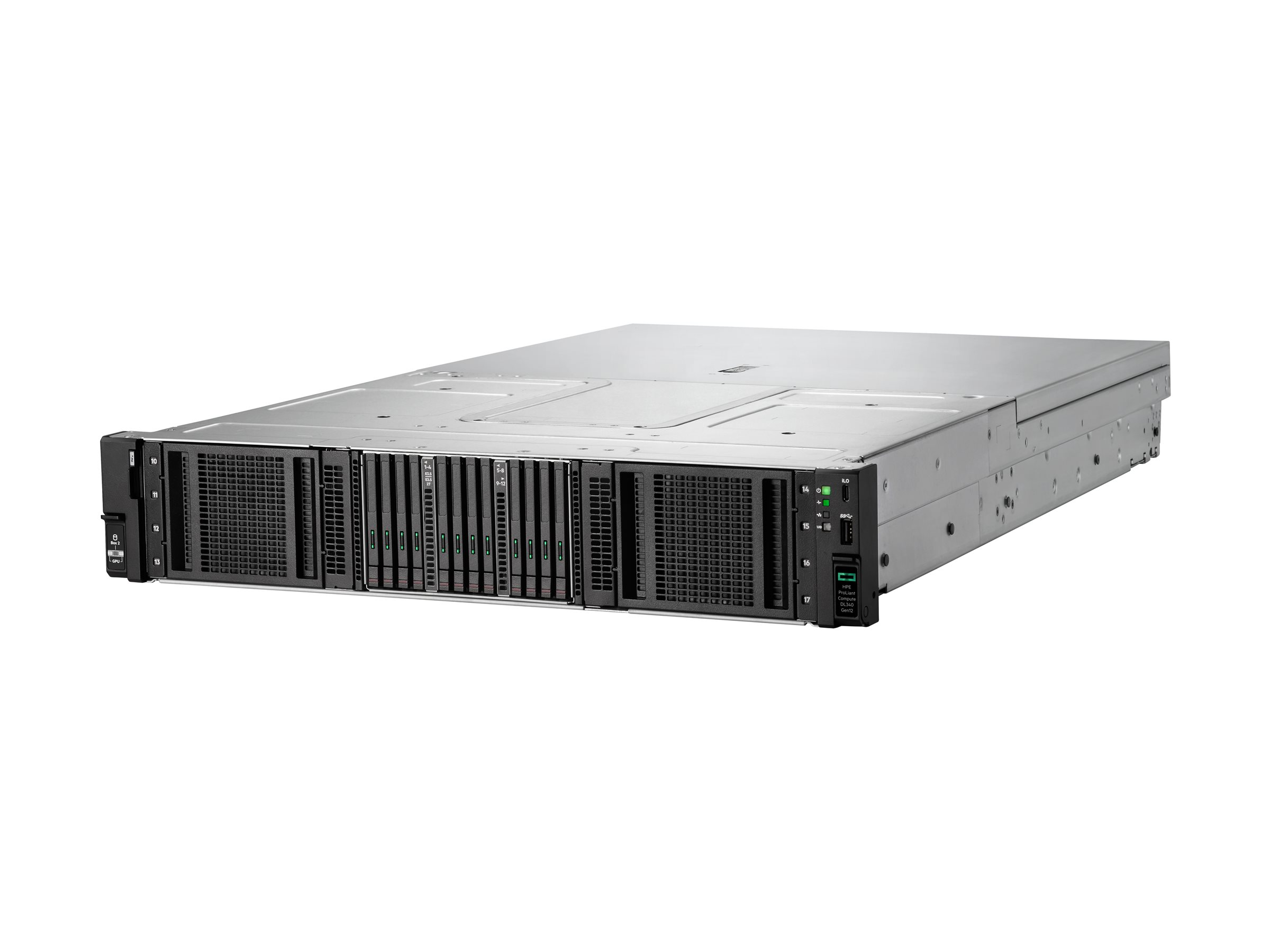 HPE ProLiant Compute DL340 Gen12 rack-mountable Xeon 6505P 2.2 GHz 64 GB no Product shot Back 79000