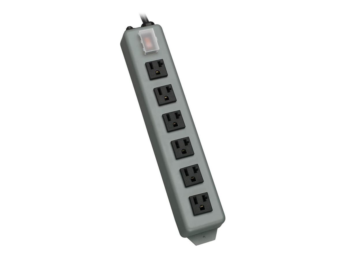Eaton Tripp Lite Series Industrial Power Strip, 6-Outlet, 15 ft. (4.6 m) Cord, 5-20P Plug