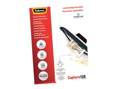 FELLOWES IL LAMINATING POUCH A5 125MC