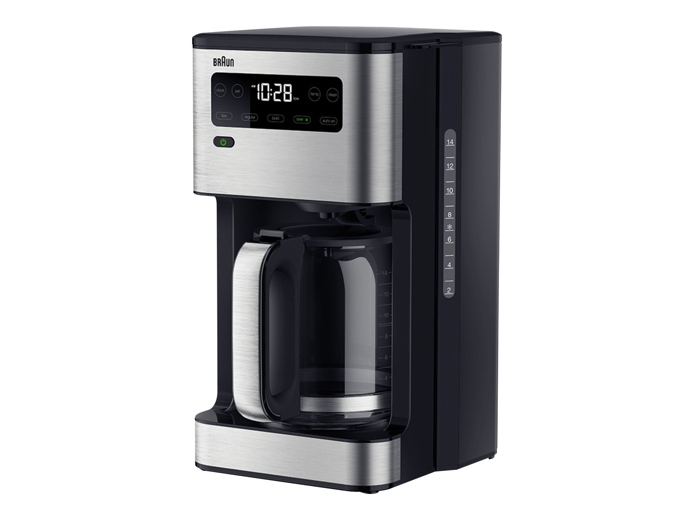 Drip Coffee Maker Braun 12 Cup Carafe Braun BrewSense 12-Cup