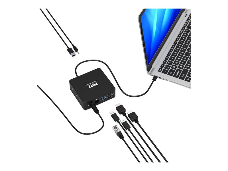 PORT connect USB-C & USB-A Dual Video Docking Station 2 X 2K