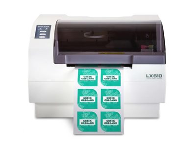 Lx610 Clr Label Printer/Cutter Lx610 Clr Label Printer & Cut