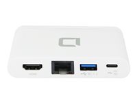 DICOTA USB-C Portable Docking 4-in-1 with HDMI - docking station - USB-C - HDMI