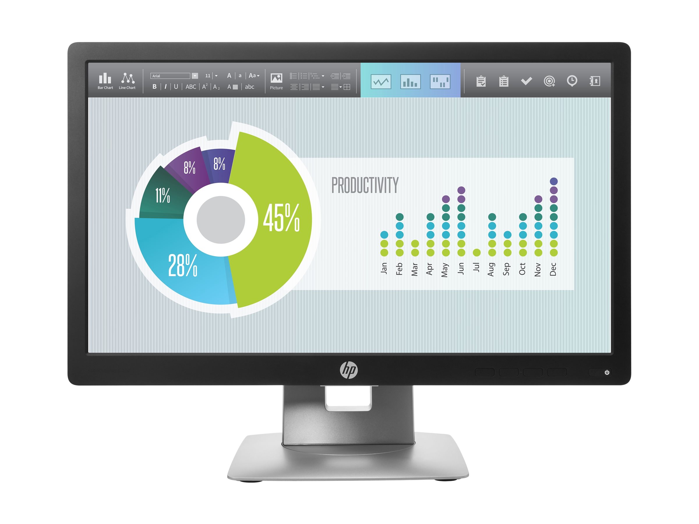 HP EliteDisplay E202