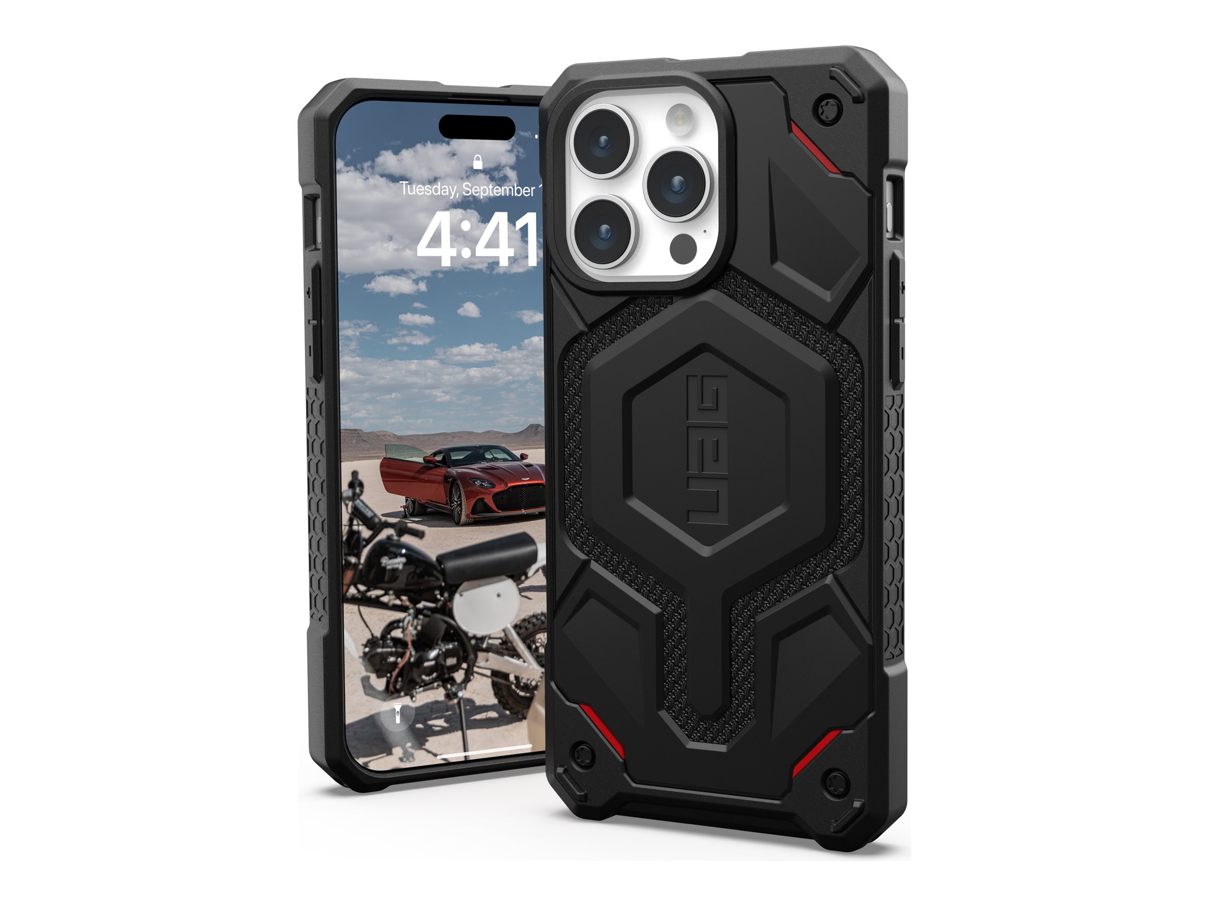 UAG Monarch Pro Kevlar Series Rugged Case for Apple iPhone 15 Pro Max[6.7in]