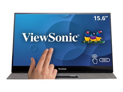 ViewSonic TD1655 LED monitor 15.6INCH portable touchscreen 1920 x 1080 Full HD (1080p) 