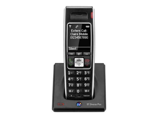 Bt Diverse 7400 R Ahc Cordless Extension Handset With Caller Id Call Waiting 3 Way Call Capability