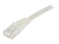 MicroConnect UltraFlat CAT 6 Ikke afskærmet parsnoet (UTP) 5m Netværkskabel Hvid