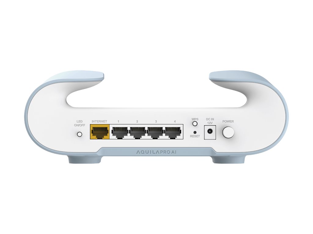 D-Link AQUILA PRO AI M60 Wi-Fi system Wi-Fi 6 Product shot Right-angle 79700