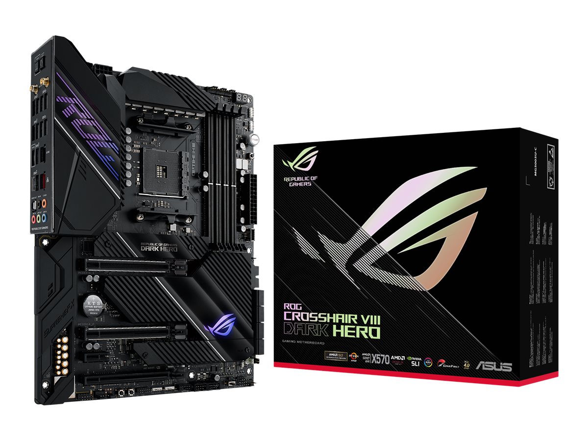 ROG Crosshair VIII DarkHero 5800X メモリos付 ROG Crosshair VIII Dark Hero | Motherboards | ROG United States