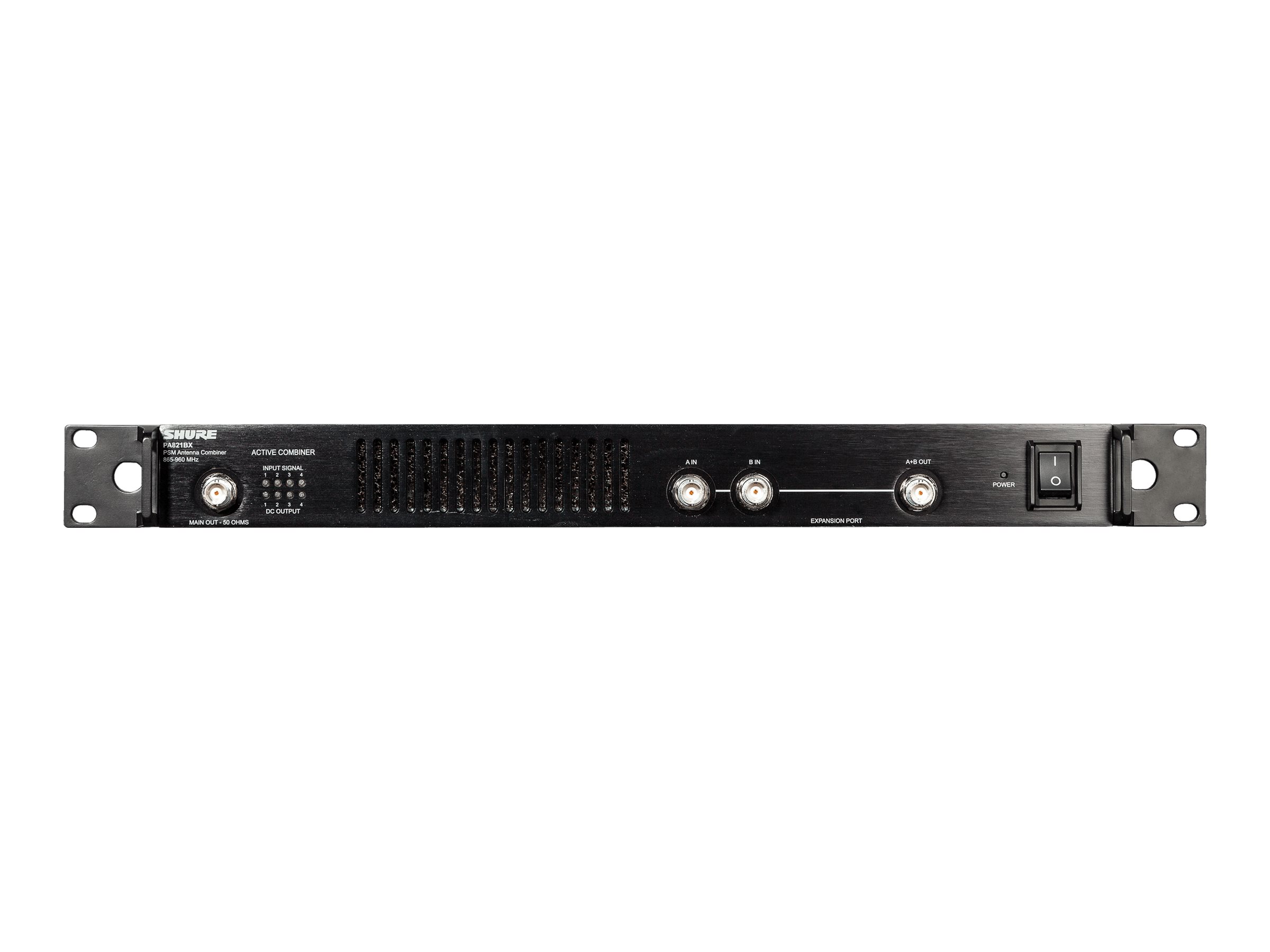 SHURE PA821BX EIGHT-CHANNEL ANTENNA COMBINER