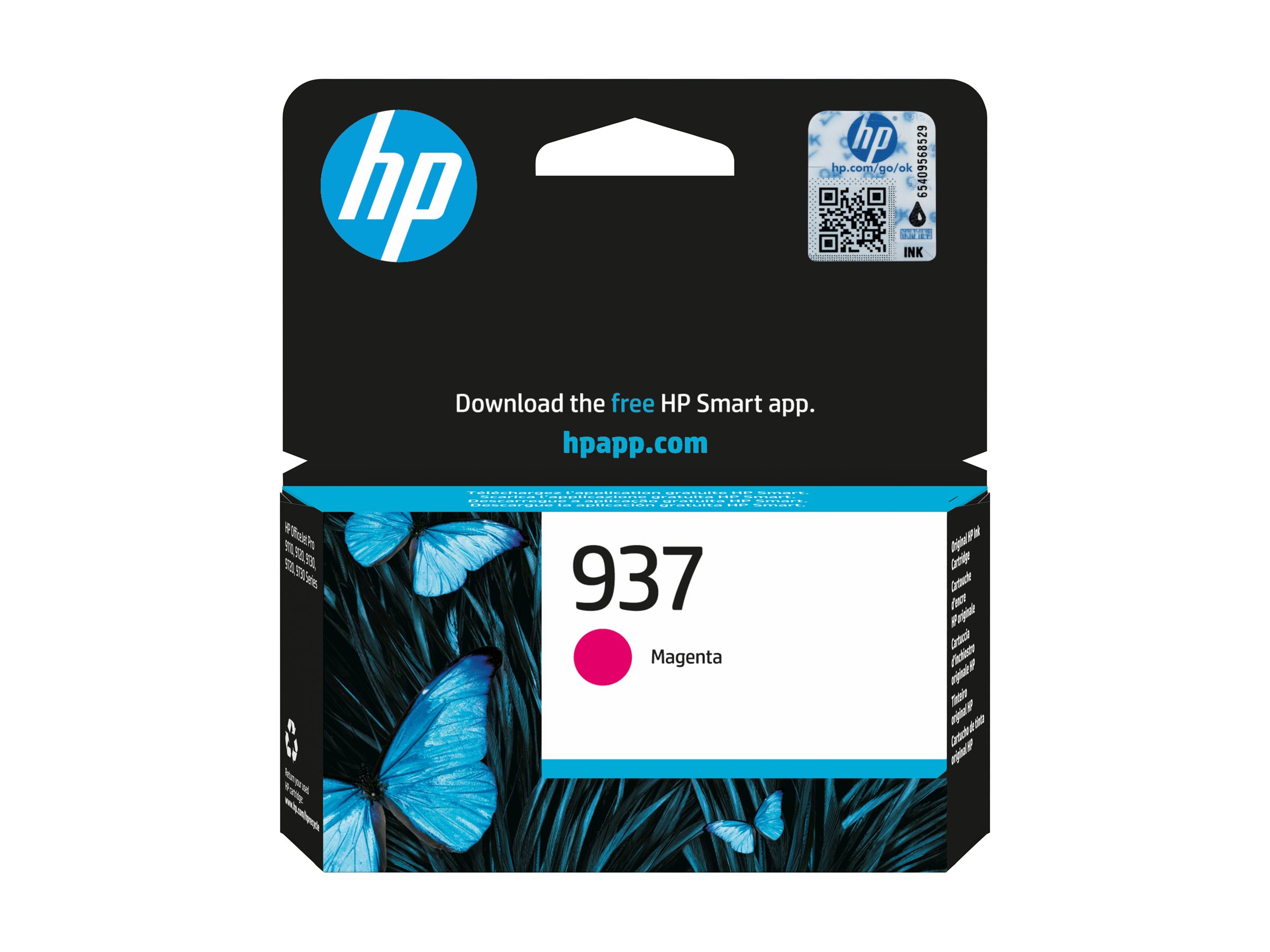 Hp 937 Magenta Original Ink Cartridge