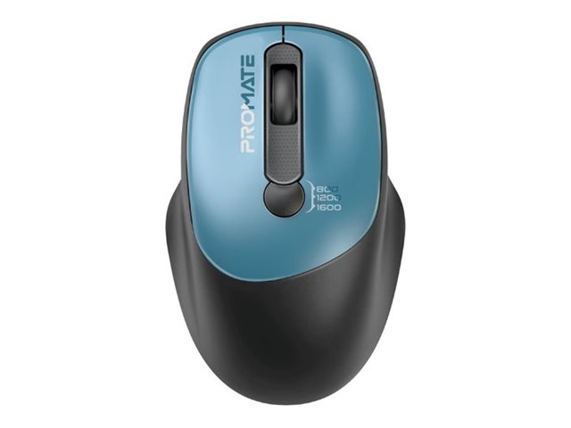 Promate EZgrip UniGlide mouse 2.4 GHz Product shot Front 79350