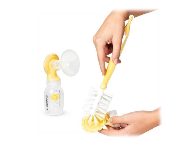 Medela Quick Clean Bottle Brush - Yellow