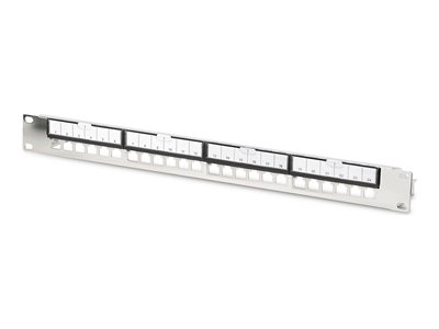 4016032498360 - DIGITUS Patch Panel geschirmt 24-Port 19 blank