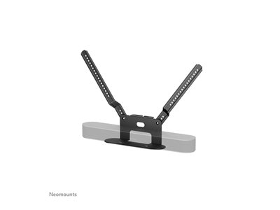 Neomounts AV35-726BL1 - Befestigungskit - für Soundbar - easy installation - Stahl - Schwarz - Bildschirmgröße: bis zu 190,5 cm (bis zu 75")