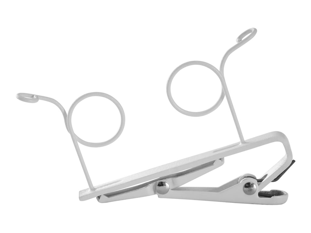 SHURE RK187T2-W DUAL TIE CLIP WHITE