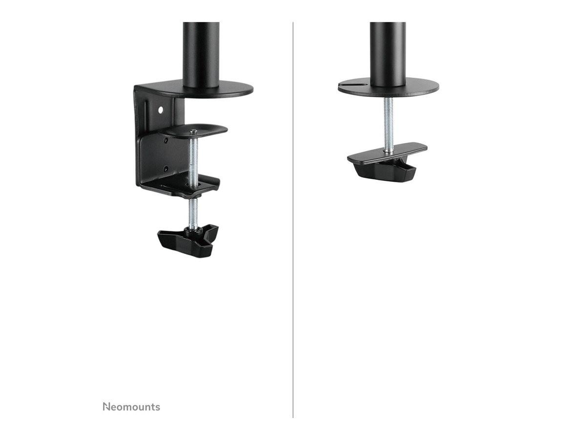 NEOMOUNTS Flat Desk Mount 2 screens Blk