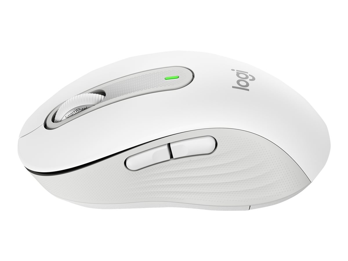Logitech Signature M650 for Business - myš - 2.4 GHz, Bluetooth - bělavá – foto 6
