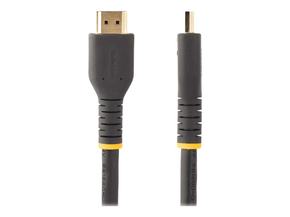 StarTech.com 7m (23ft) Active HDMI Cable w/ Ethernet - HDMI 2.0 4K 60Hz UHD - Rugged HDMI Cord w/ Aramid Fiber - Durable High Speed HDMI Cable - Heavy-Duty HDMI 2.0 Cable - kabel HDMI s ethernetem - 7 m – foto 4