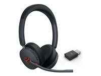 Yealink WH68 Hybird Trådløs Høretelefoner Sort