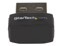 Startech Wireless USB WiFi Adapter - Dual Band AC600 Wireless Dongle - 2.4GHz / 5GHz - 802.11ac Wi-Fi Laptop Adapter (USB433A