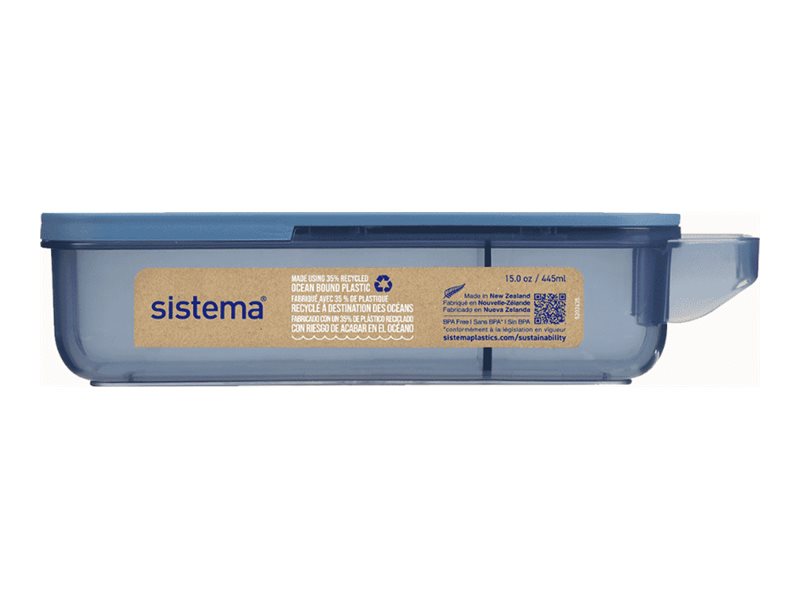 Sistema SLIDE 'N' SNACK Lunch Box - Assorted - 445ml