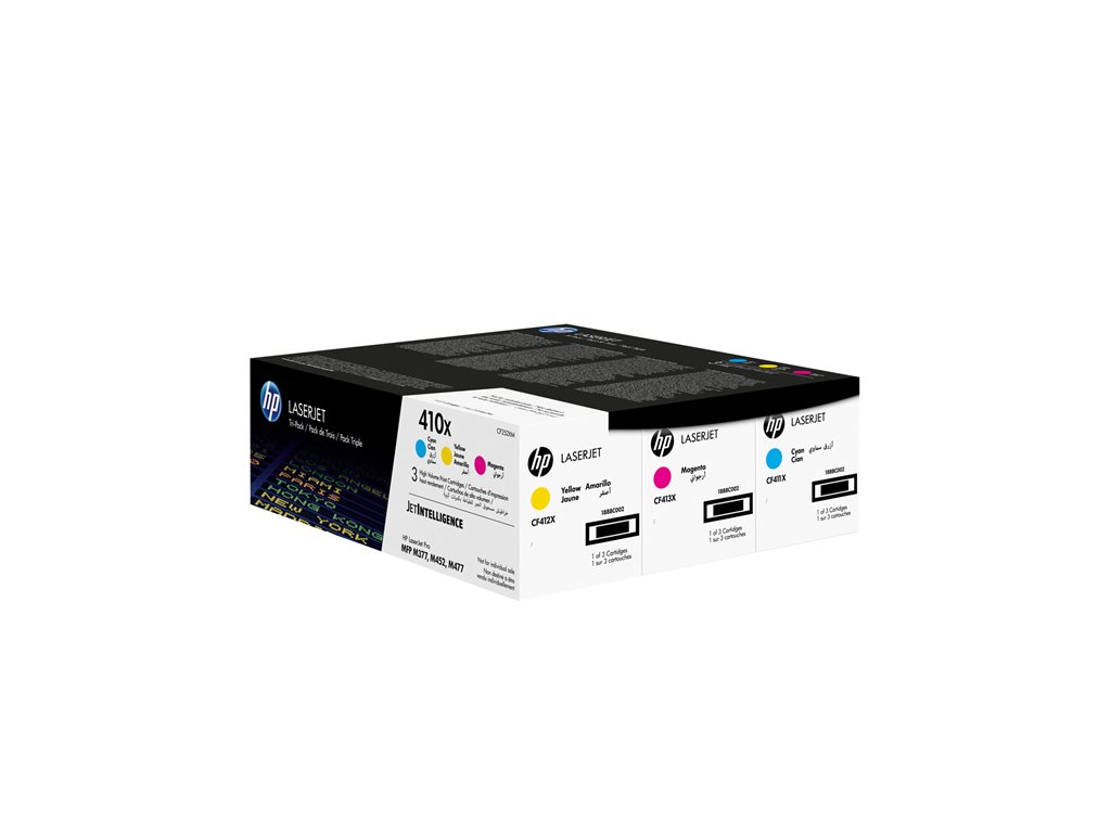 HP 410X LaserJet Cartouches de Toner CMY