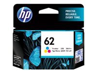 HP 62 - 4.5 ml - colour (cyan, magenta, yellow) - original - ink cartridge - for Envy 55XX, 56XX, 76XX; Officejet 250, 252, 57XX, 8040