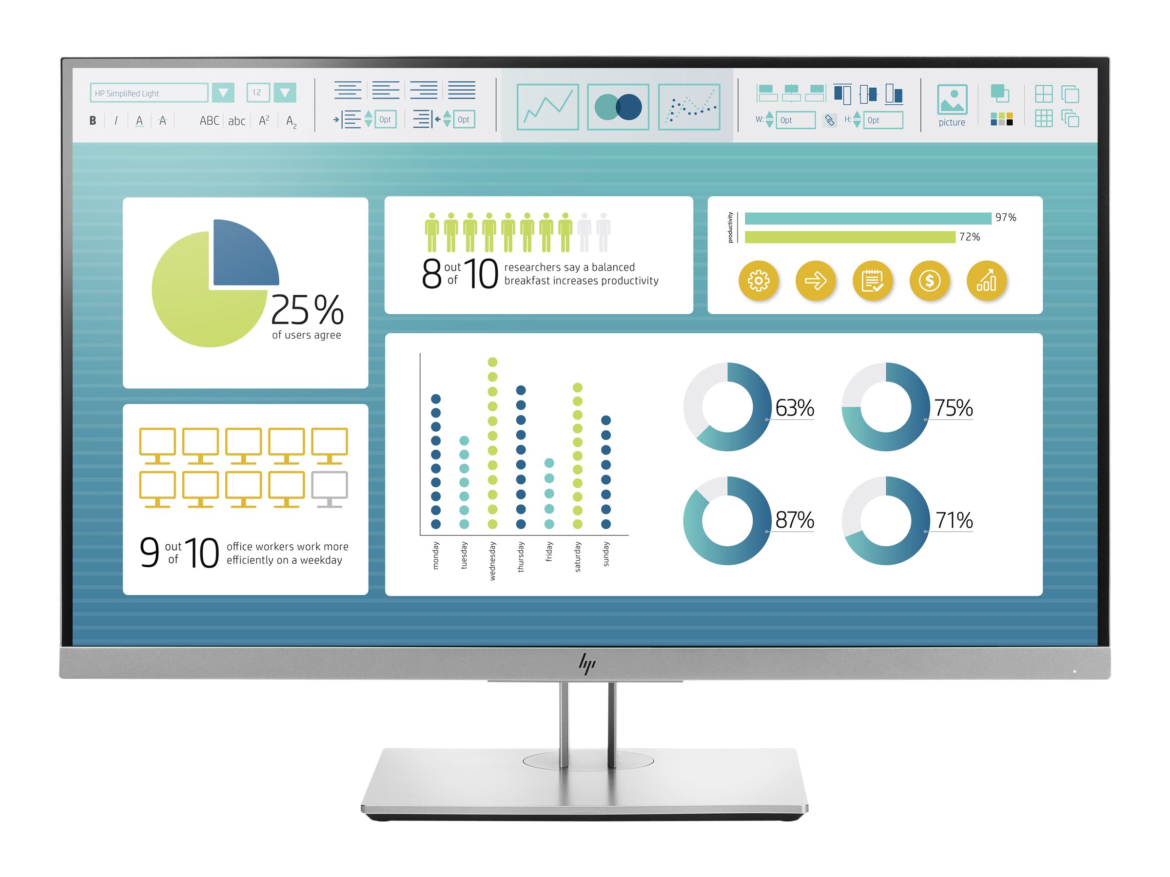 HP EliteDisplay E273