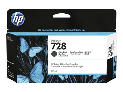 HP 728 - 130 ml - matte black