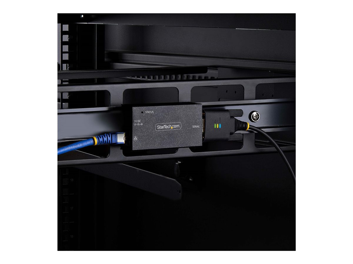 StarTech.com Serial to Ethernet Adapter, IP LAN to RS232 DB9 Converter - kompaktní server - kompatibilní s TAA – foto 9