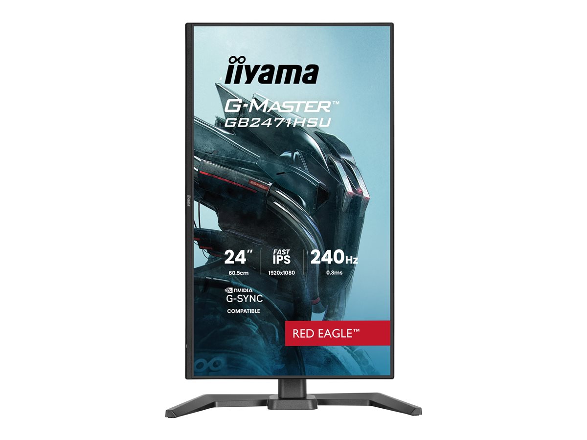 iiyama G-MASTER Red Eagle GB2471HSU-B1 - LED monitor - Full HD (1080p) - 24" – foto 2