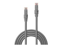 LINDY UTP Cat.6 Cable Grey 0.3m