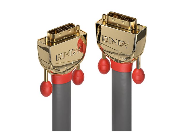 LINDY 20m DVI-D Dual Link Cable Gold