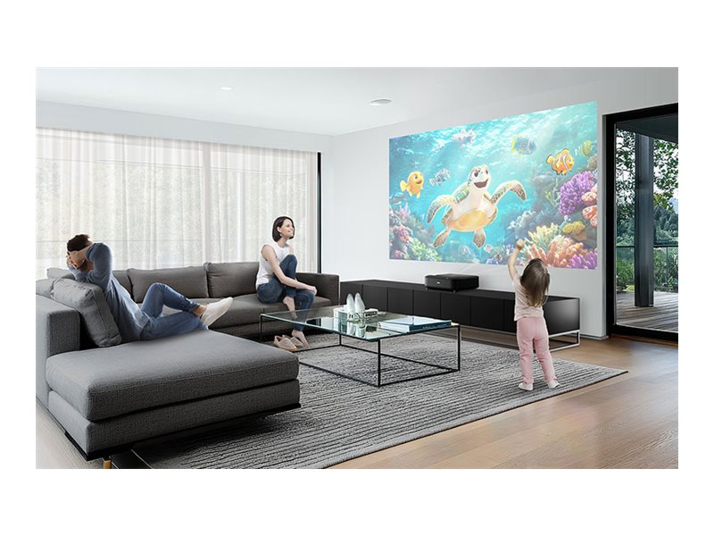 Epson EH-LS670B 3LCD projector ultra short-throw Product shot Front 79350