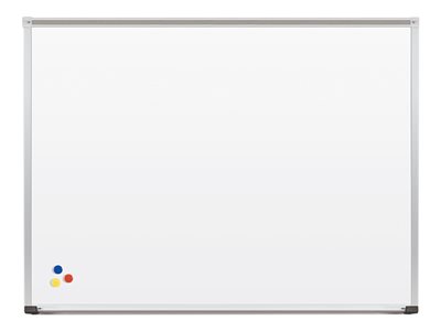 MooreCo Whiteboard wall mountable 48 in x 144.02 in porcelain steel magnetic